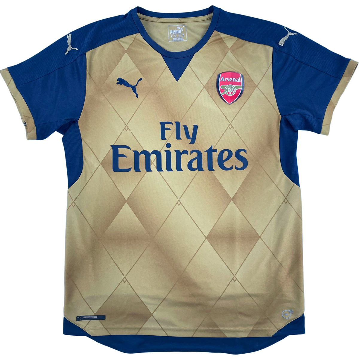 2015-16 Arsenal Uit Shirt - 9/10 - (M) - Oldschool Voetbalshirts