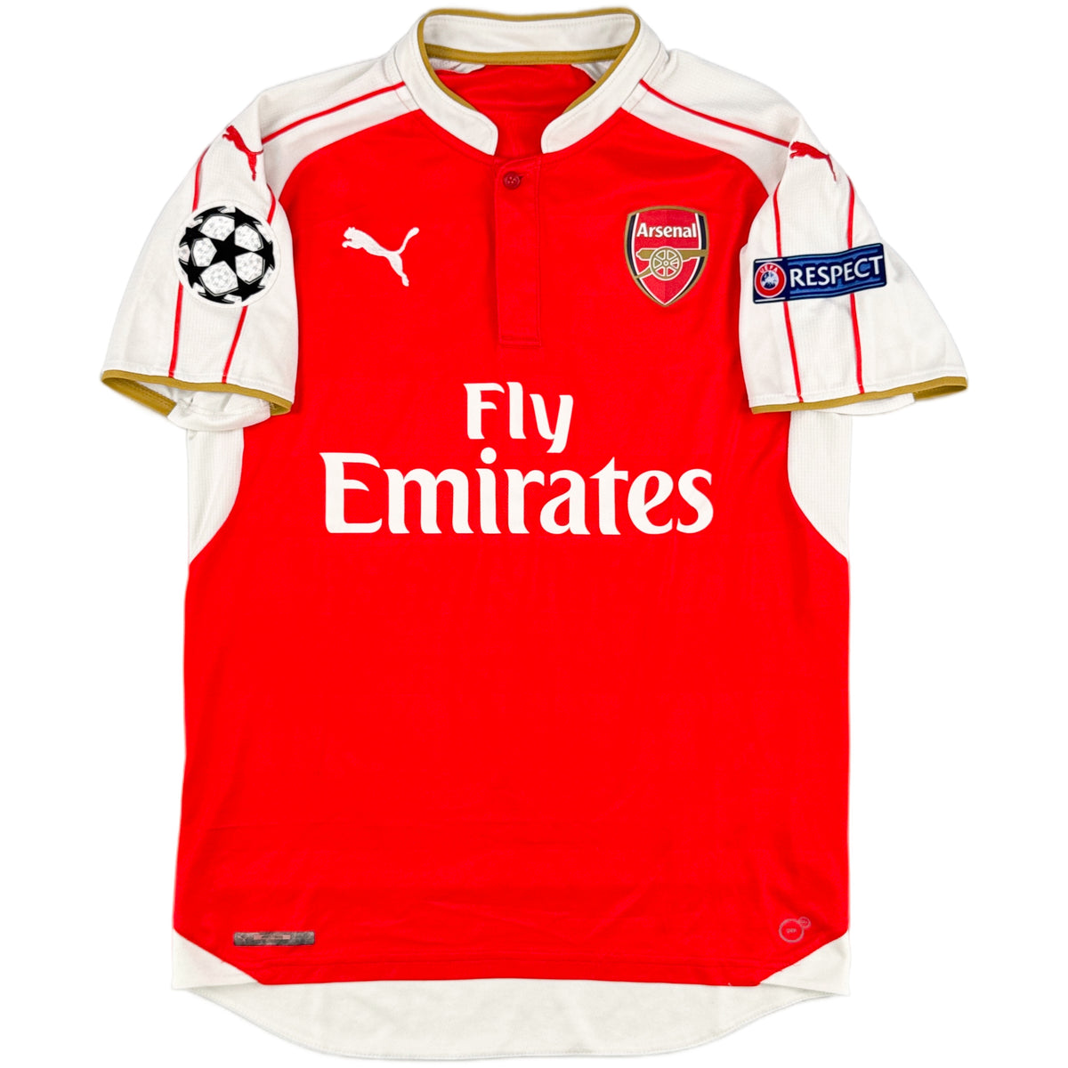 2015-16 Arsenal Thuis Shirt Özil - Oldschool Voetbalshirts