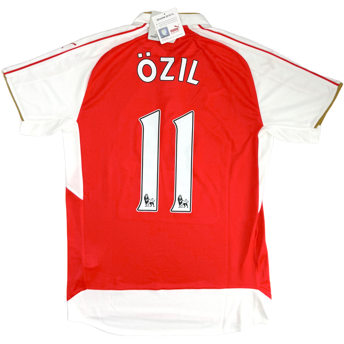 2015-16 Arsenal Thuis Shirt Özil - Oldschool Voetbalshirts