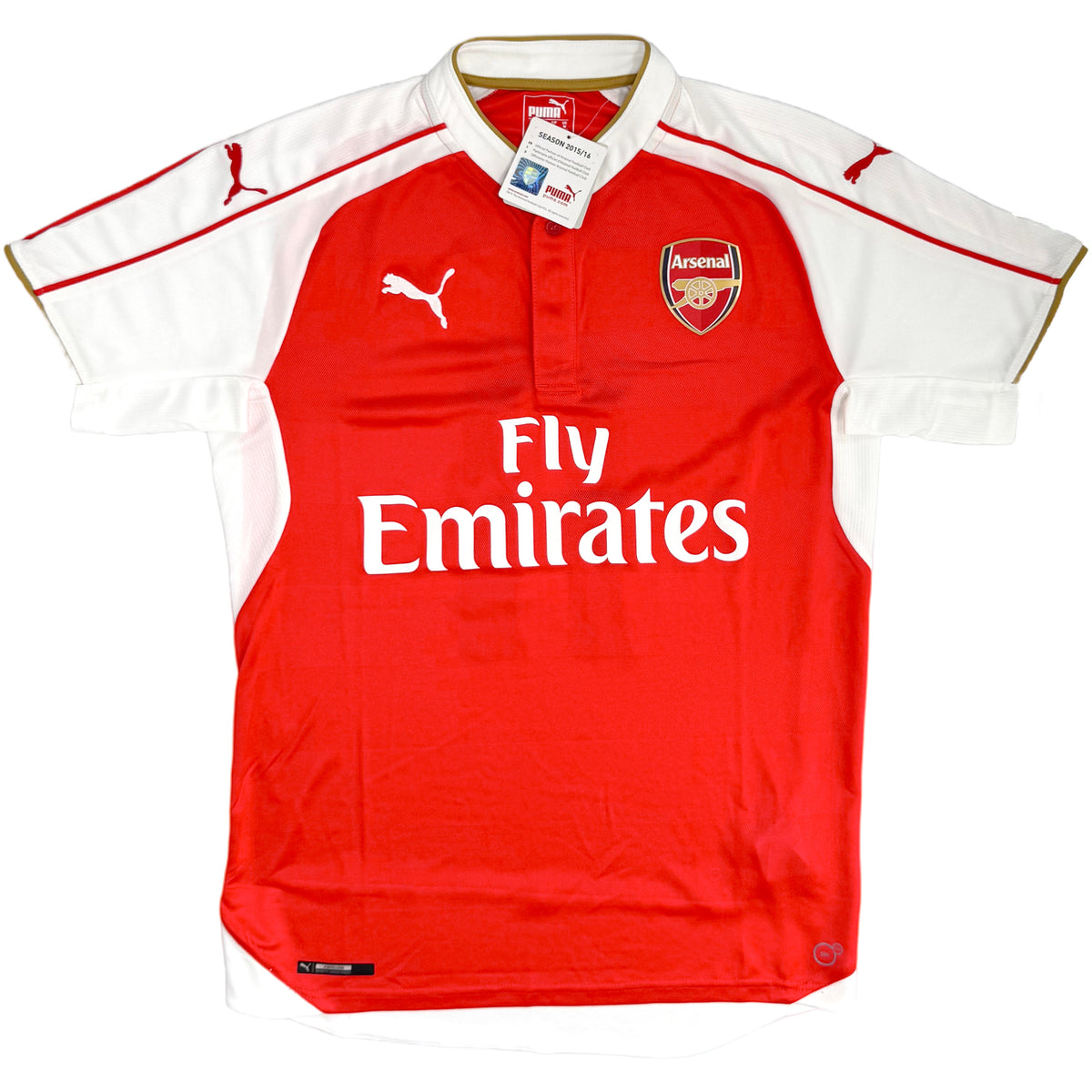 2015-16 Arsenal Thuis Shirt Özil - Oldschool Voetbalshirts