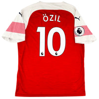 2018-19 Arsenal Thuis Shirt Özil - Oldschool Voetbalshirts