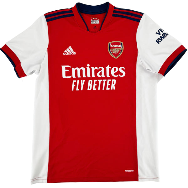 2021-22 Arsenal Thuis Shirt - 9/10 - (L) - Oldschool Voetbalshirts