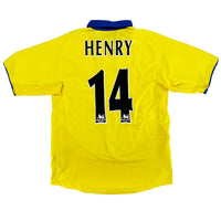 2003-04 Arsenal Away Shirt Henry #14 - 8/10 - (M)