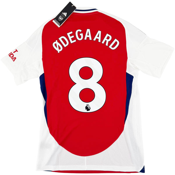 2024-25 Arsenal Thuis Shirt Ødegaard #8 - 10/10 - (S) - Oldschool Voetbalshirts