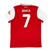 Arsenal - Home Shirt - SAKA #7 - 2022/23 - Size L - 9/10