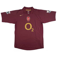 2005-06 Arsenal Thuis Shirt Henry #14 - 9/10 - (L) - Oldschool Voetbalshirts