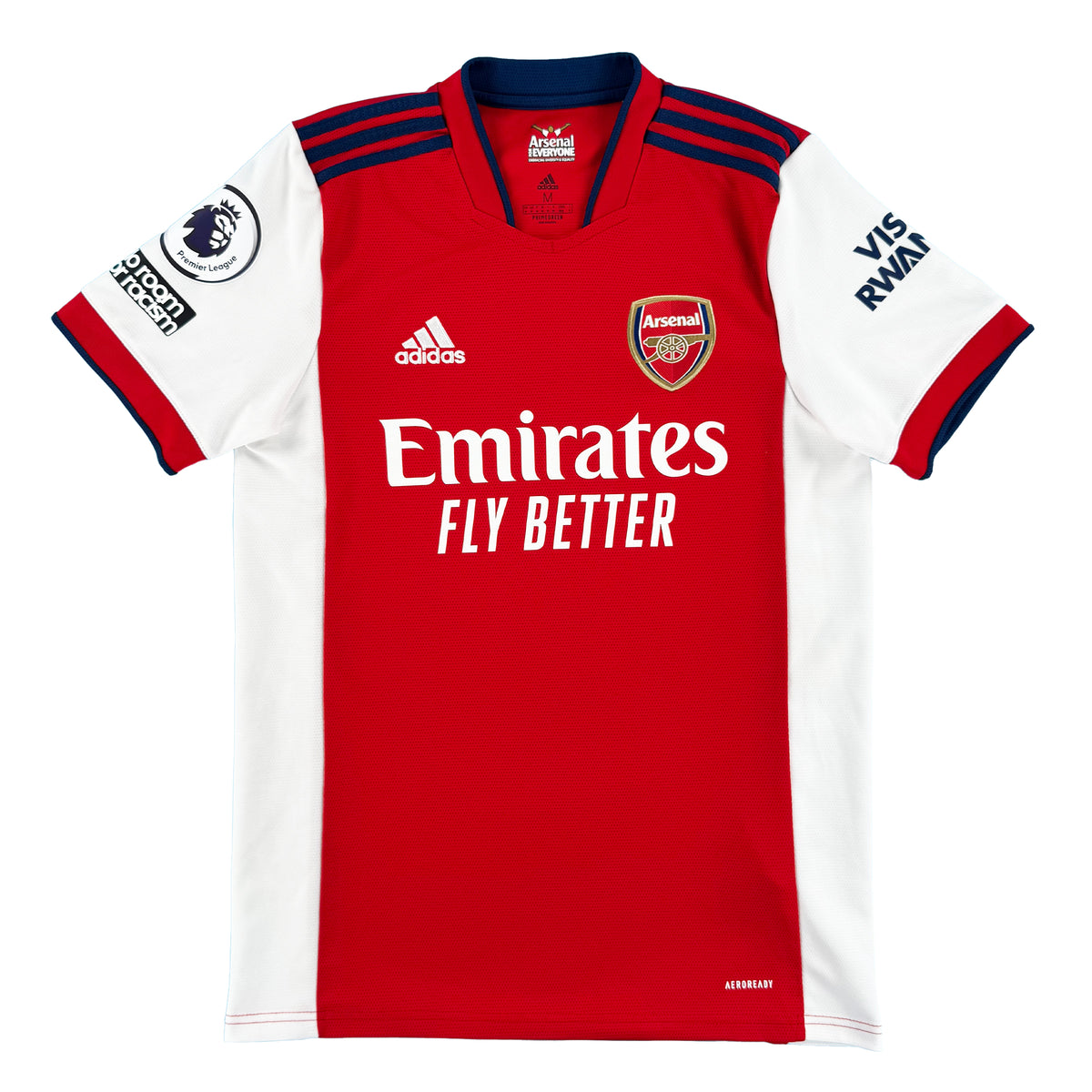Arsenal - Home Shirt - ØDEGAARD ​​#8 - 2021/22 - Size M - 8/10