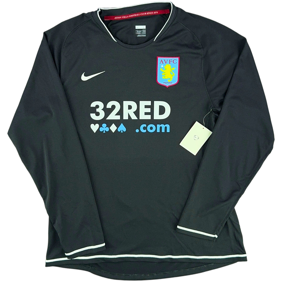 2007-08 Aston Villa Player Issue Uit Shirt - Oldschool Voetbalshirts