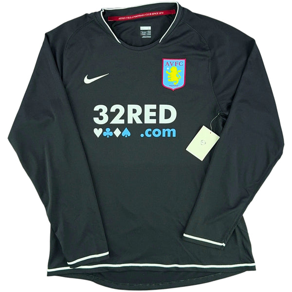 2007-08 Aston Villa Player Issue Uit Shirt - Oldschool Voetbalshirts