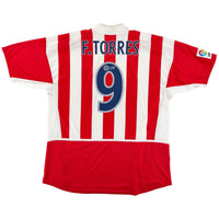 2002-03 Atlético Madrid Thuis Shirt Torres - Oldschool Voetbalshirts