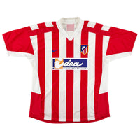 2002-03 Atlético Madrid Thuis Shirt Torres - Oldschool Voetbalshirts