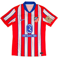 2024-25 Atletico Madrid Thuis Shirt - Oldschool Voetbalshirts
