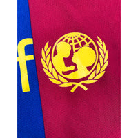 2007-08 Barcelona Thuis Shirt Ronaldinho - Oldschool Voetbalshirts