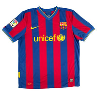 Barcelona - Home Shirt - 2009/10 - Size M - 9/10