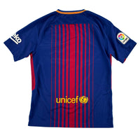 Barcelona - Home Shirt - 2017/18 - Size M - 7/10