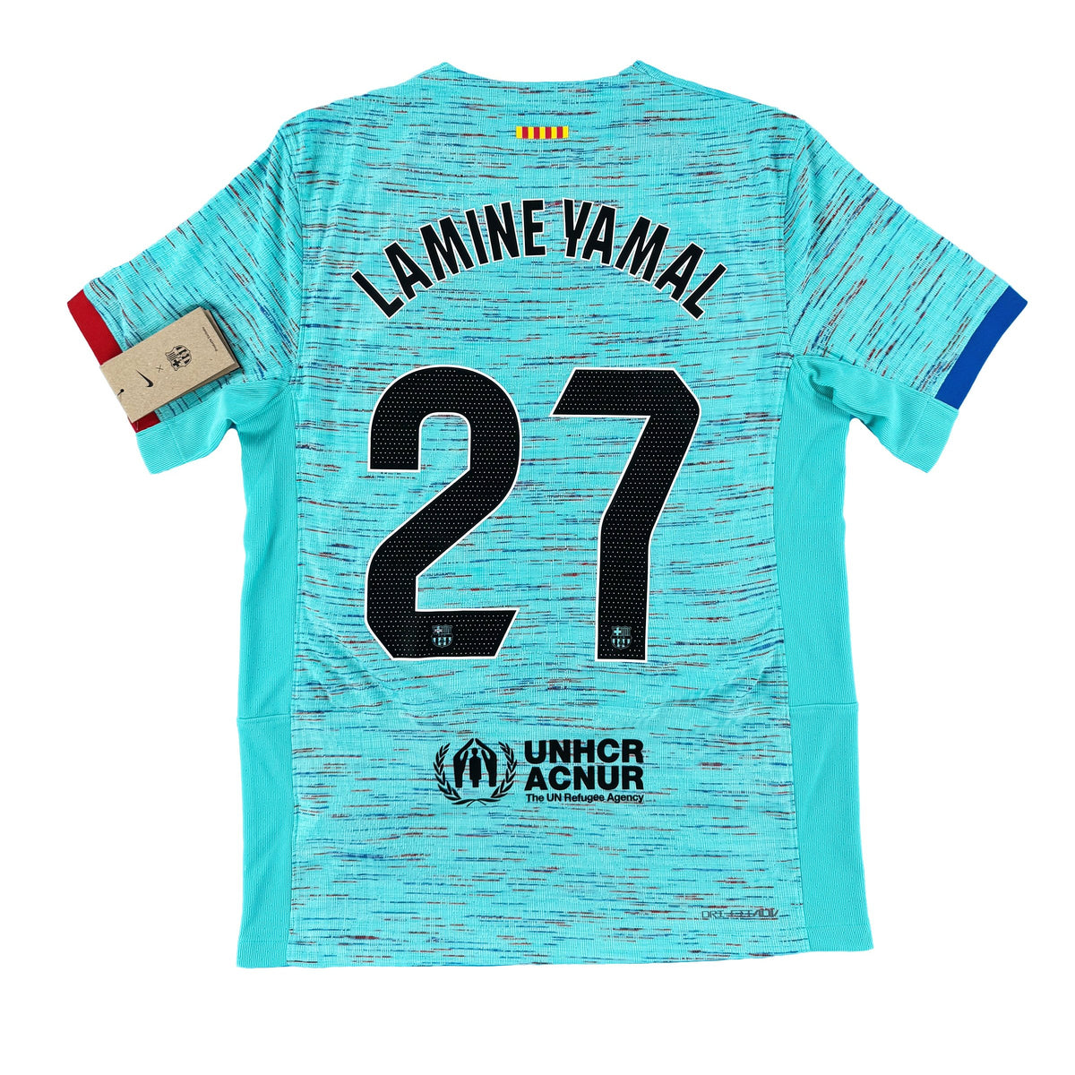 Barcelona - Third Shirt - LAMINE YAMAL #27 - 2023/24 - Size M - Dri-FIT ADV - 10/10