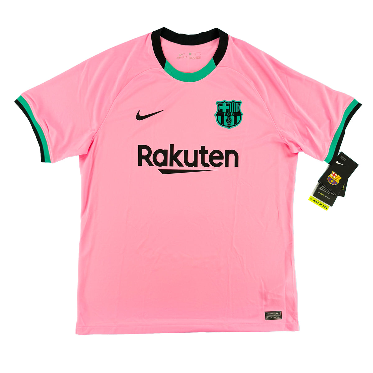 2020-21 Barcelona Derde Shirt - Nieuw - (XL) - Oldschool Voetbalshirts
