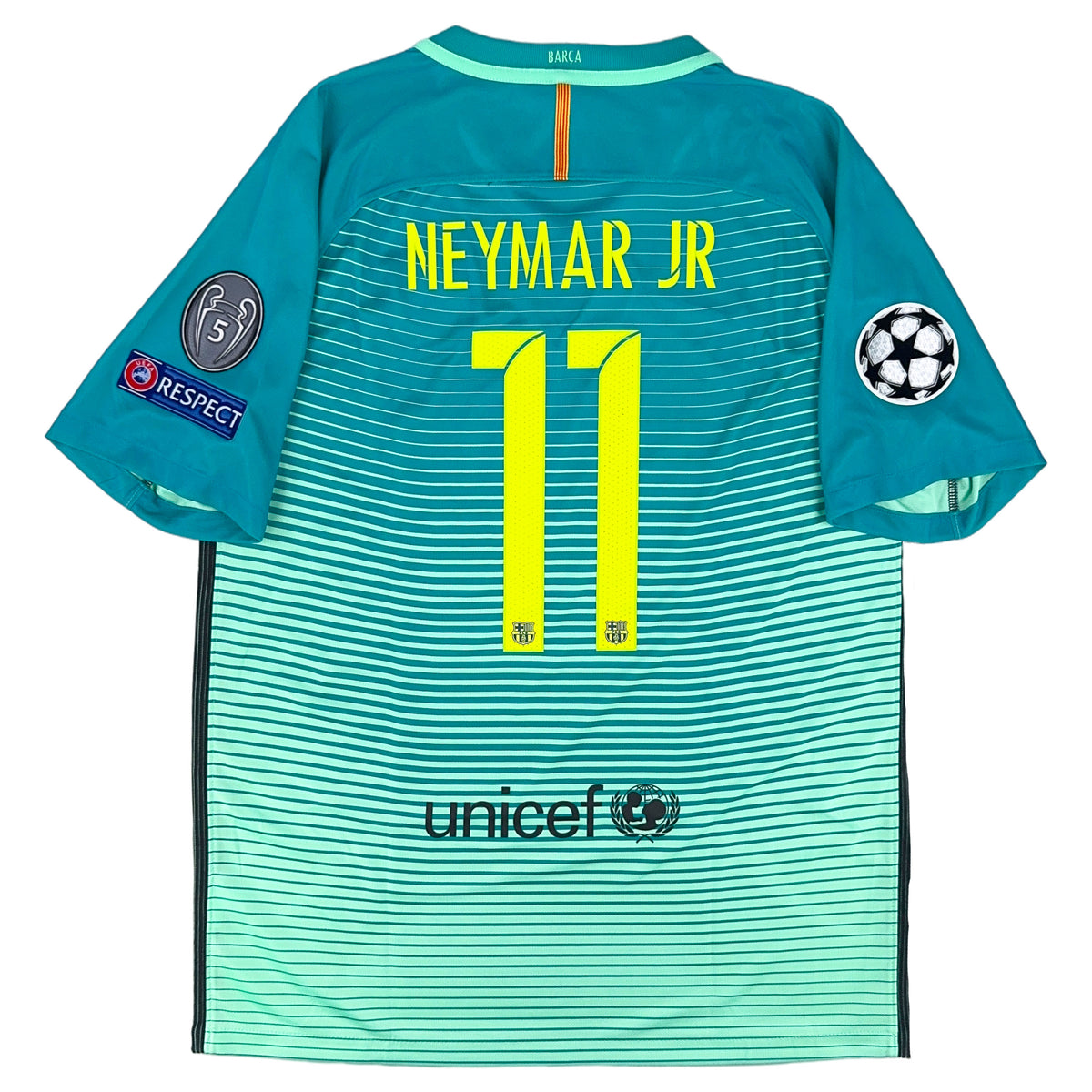 2016-17 Barcelona Derde Shirt Neymar