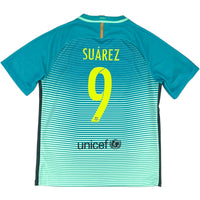 2016-17 FC Barcelona Drittes Trikot Suarez