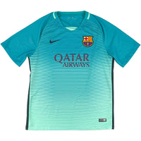 2016-17 FC Barcelona Drittes Trikot Suarez