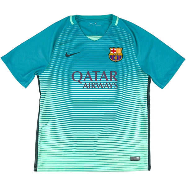 2016-17 FC Barcelona Third Shirt Suarez