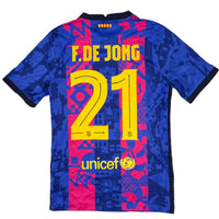 2021-22 Barcelona Derde Shirt F. De Jong