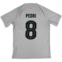 2022-23 Barcelona Derde Shirt Pedri #8 - 9/10 - (M) - Oldschool Voetbalshirts