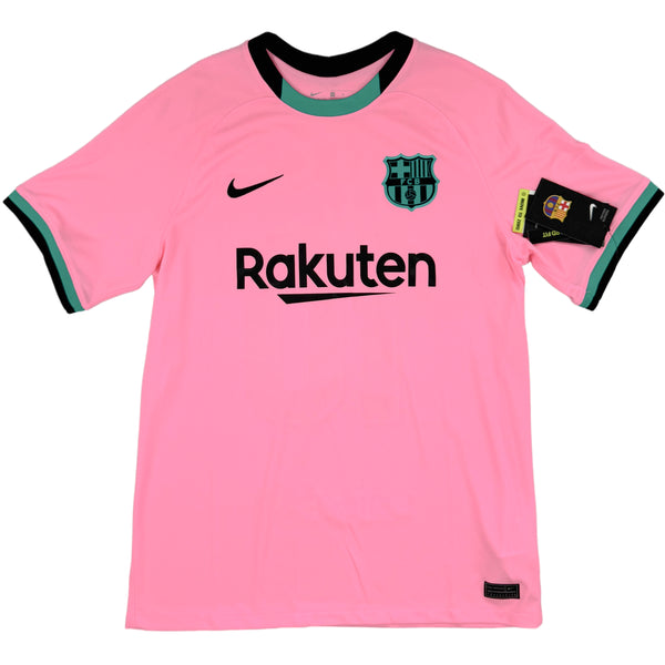 2020-21 Barcelona Derde Shirt Messi - Oldschool Voetbalshirts