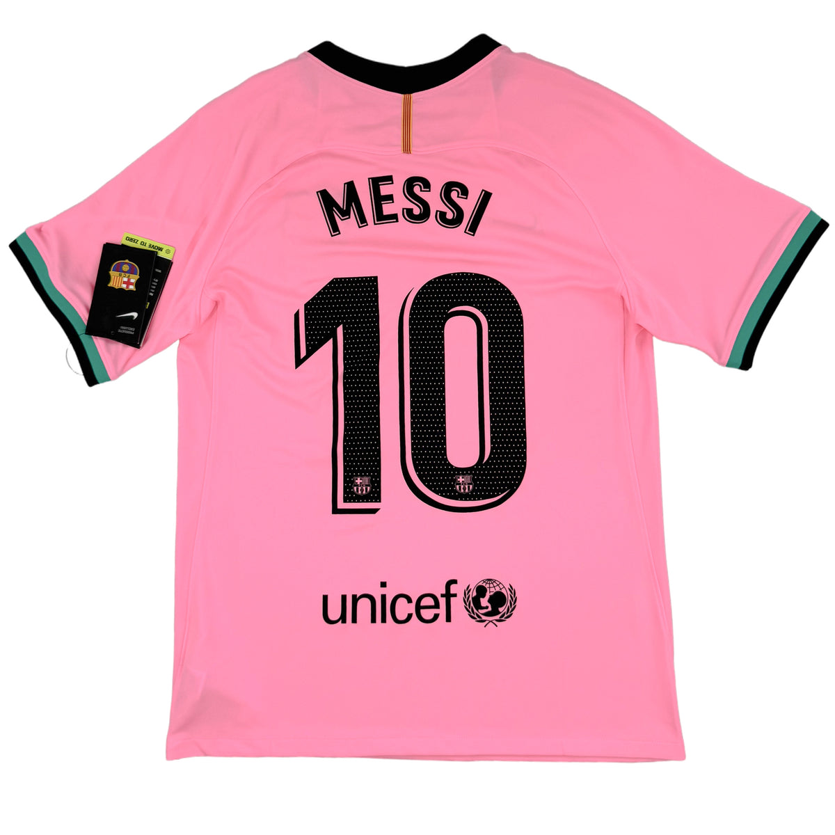 2020-21 Barcelona Derde Shirt Messi - Oldschool Voetbalshirts