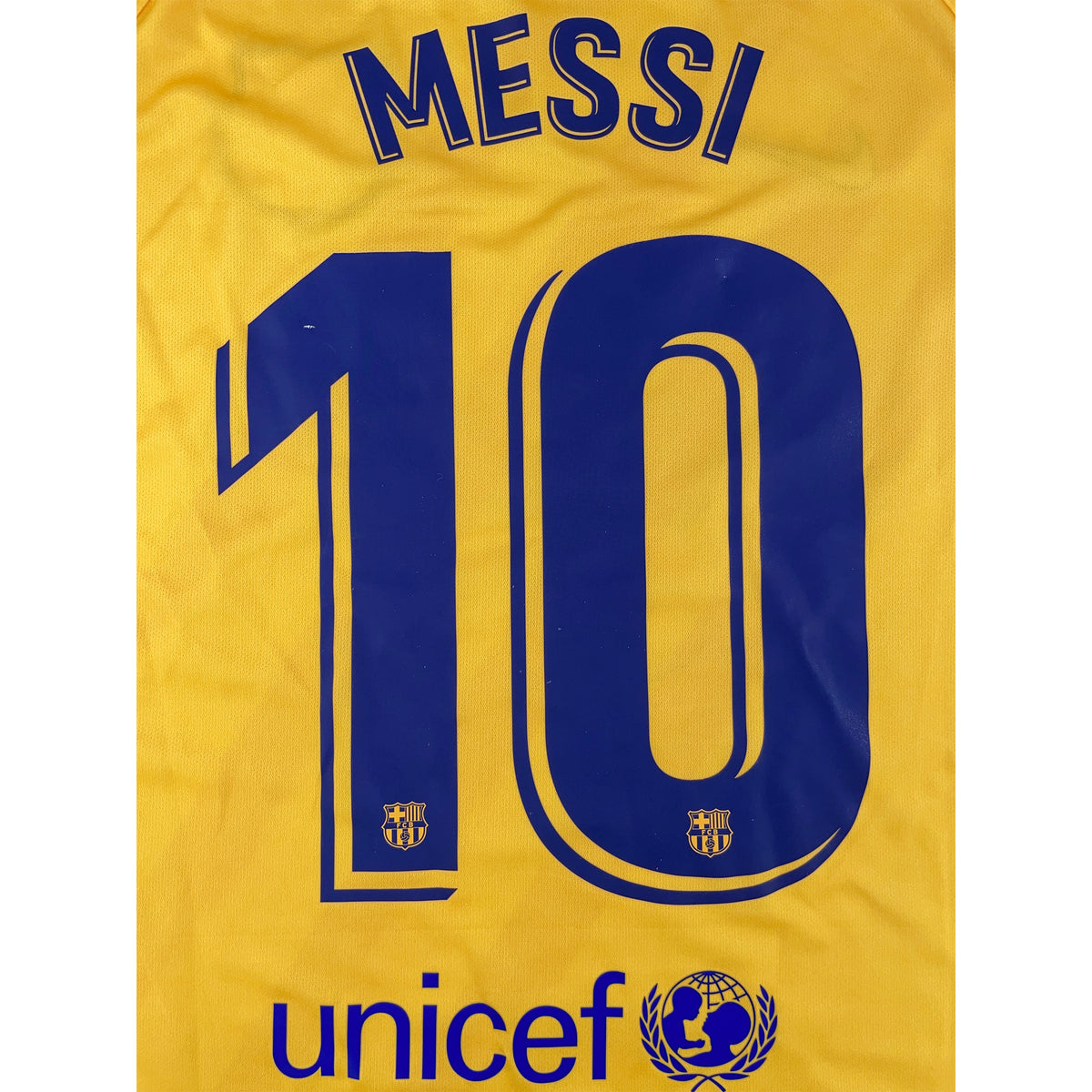 2019-20 Barcelona Vierde Shirt Messi - Oldschool Voetbalshirts