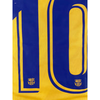 2019-20 Barcelona Vierde Shirt Messi - Oldschool Voetbalshirts