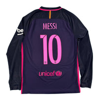 Barcelona - Away Shirt - MESSI #10 - 2016/17 - Size M - 8/10