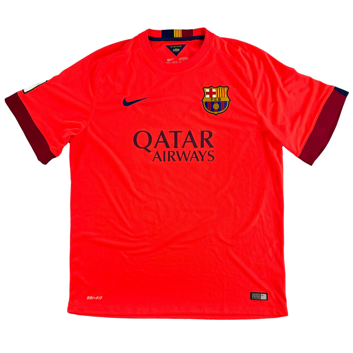 2014-15 Barcelona Uit Shirt Neymar Jr #11 - 10/10 - (M) - Oldschool Voetbalshirts