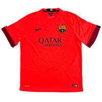2014-15 Barcelona Uit Shirt Neymar Jr #11 - 10/10 - (M) - Oldschool Voetbalshirts