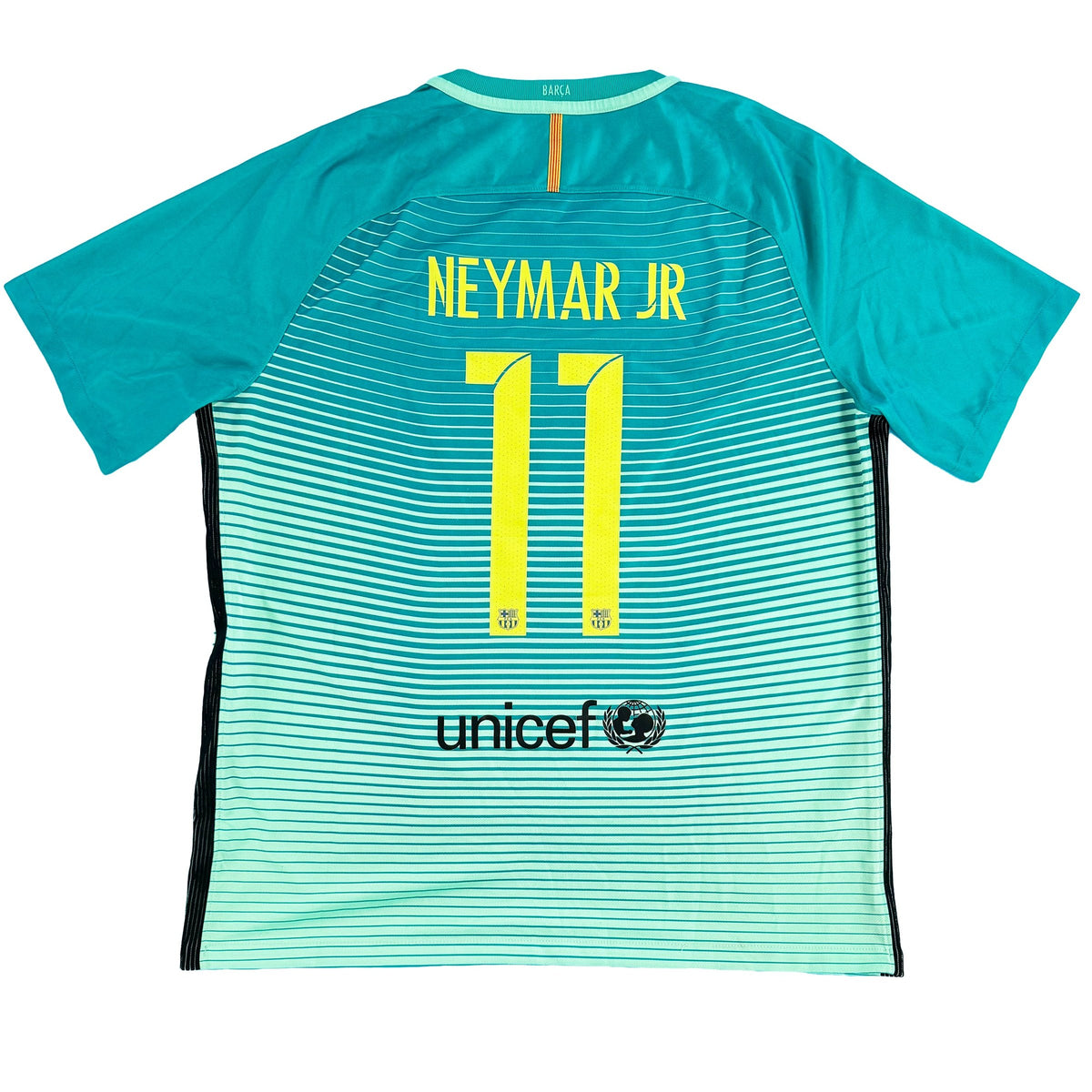 Barcelona - Third Shirt - NEYMAR JR #11 - 2016/17 - Size XL - 8/10