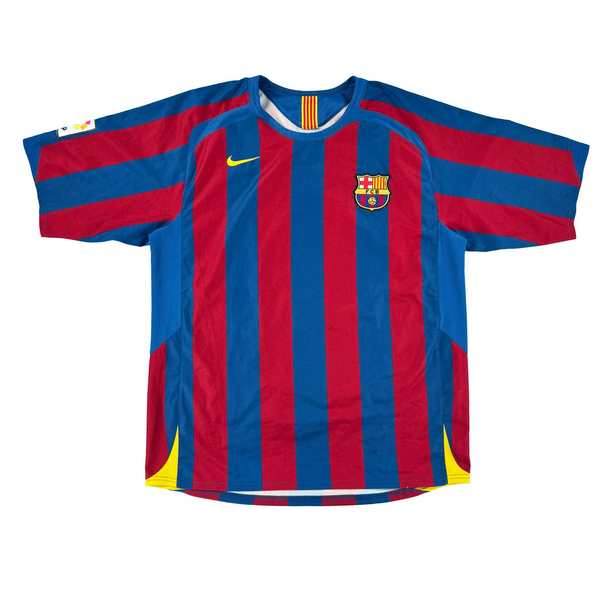 Barcelona - Home Shirt - RONALDINHO #10 - 2005/06 - Size L - 8/10