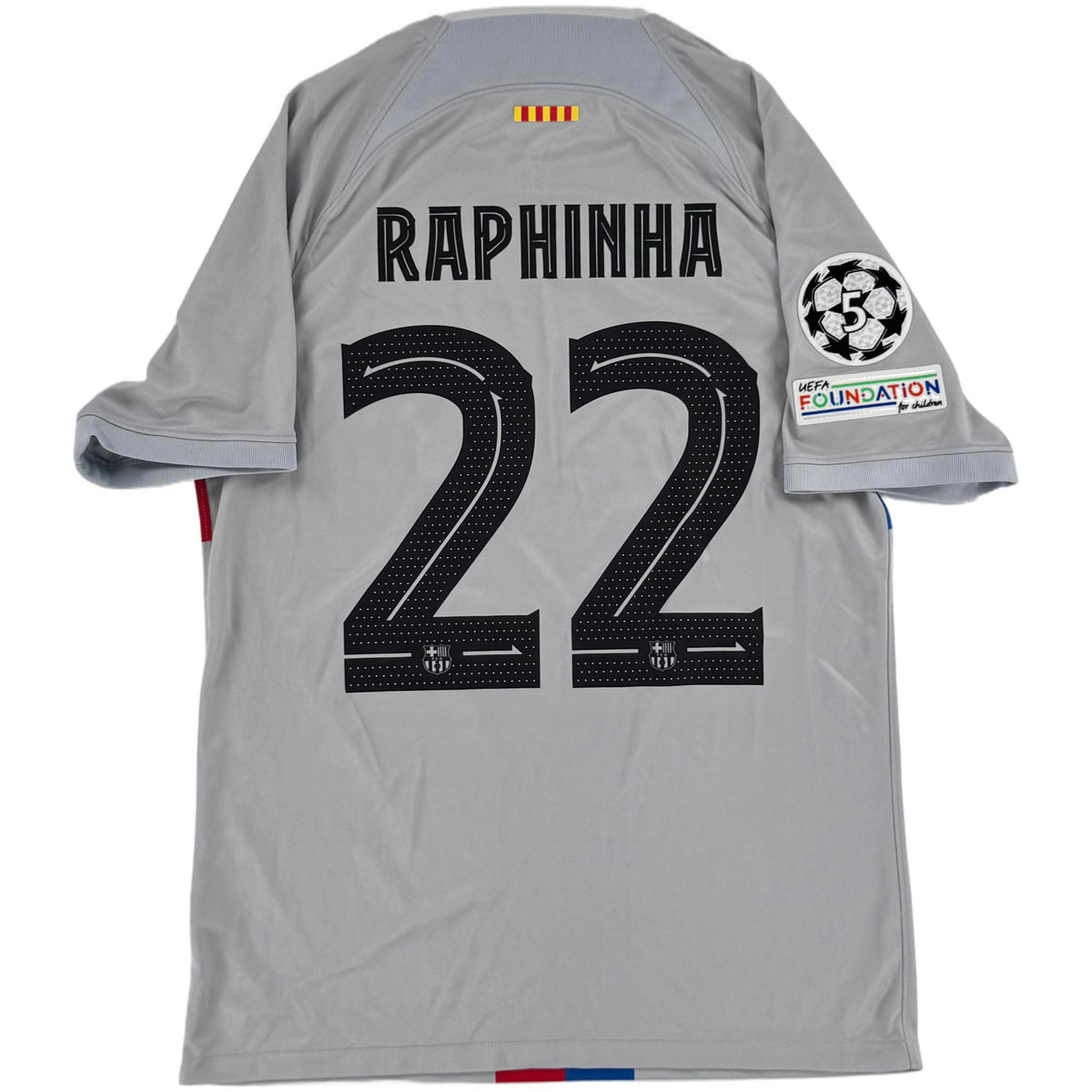 2022-23 Barcelona Derde Shirt Raphinha - 8/10 - (M) - Oldschool Voetbalshirts