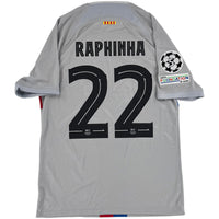 2022-23 Barcelona Derde Shirt Raphinha - 8/10 - (M) - Oldschool Voetbalshirts