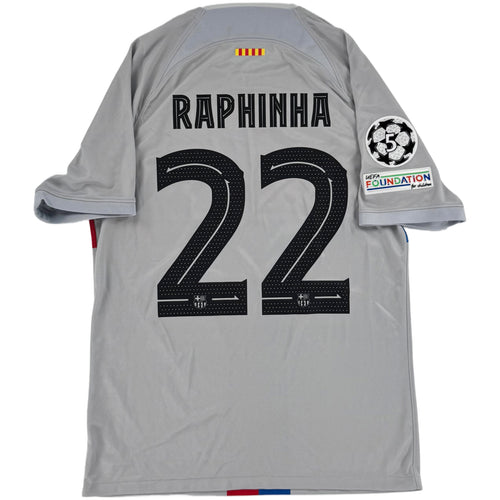 2022-23 Barcelona Derde Shirt Raphinha - 8/10 - (M) - Oldschool Voetbalshirts