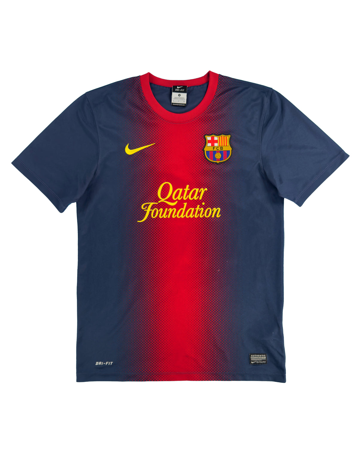 Barcelona - Home Shirt - MESSI #10 - 2012/13 - Size S