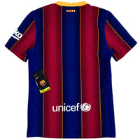 2020-21 Barcelona Pro Thuis Shirt - Nieuw - (S) - Oldschool Voetbalshirts