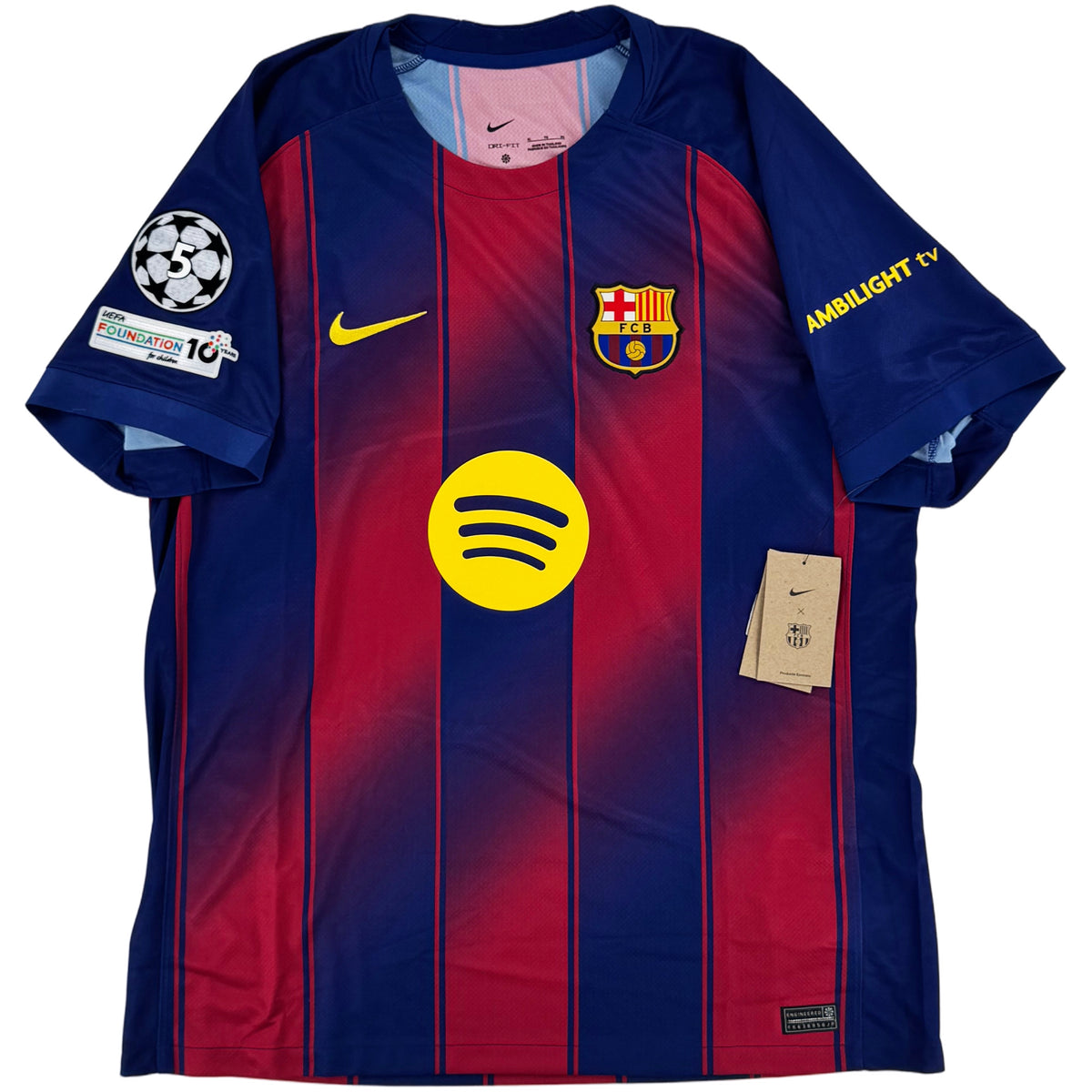 2025-26 Barcelona Thuis Shirt - Nieuw - (XL) - Oldschool Voetbalshirts