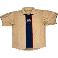 2001-03 Barcelona Uit Shirt - Oldschool Voetbalshirts