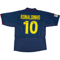 2002-04 Barcelona Auswärtstrikot Ronaldinho