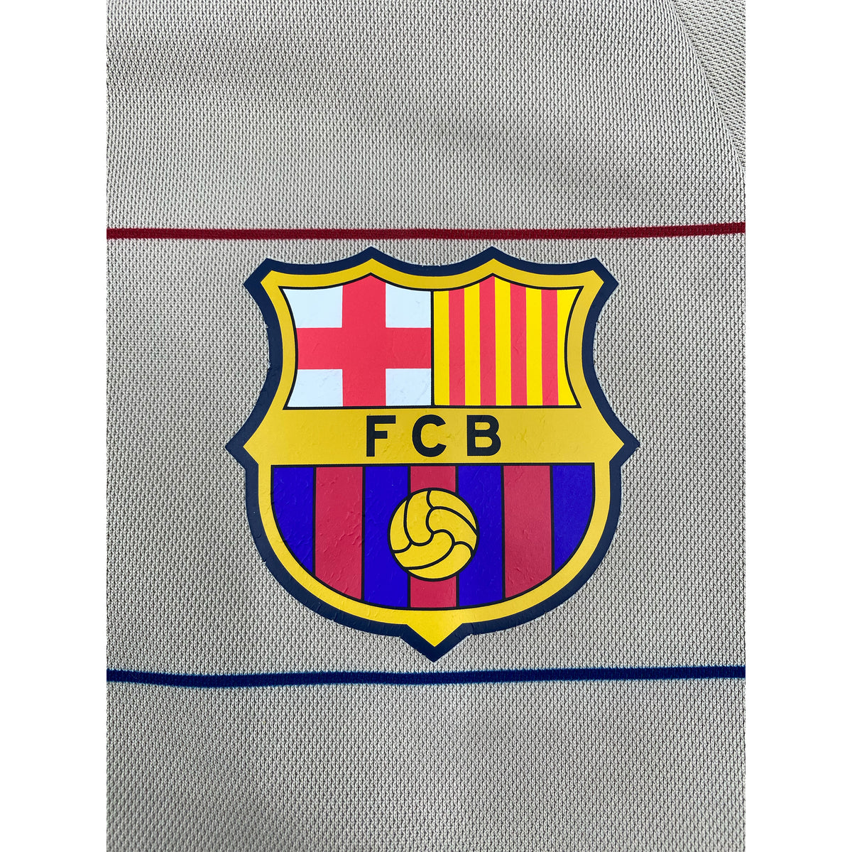 2003-05 Barcelona Uit Shirt Ronaldinho - Oldschool Voetbalshirts