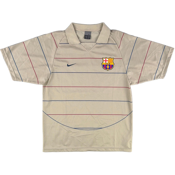 2003-05 Barcelona Uit Shirt Ronaldinho - Oldschool Voetbalshirts