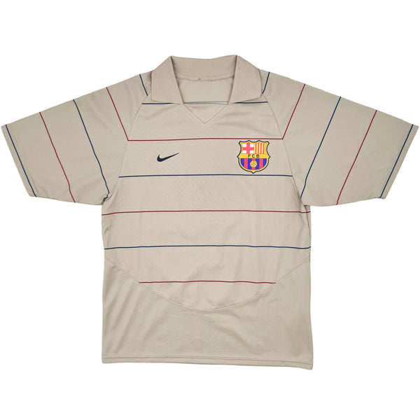 2003-05 Barcelona Uit Shirt Ronaldinho - Oldschool Voetbalshirts