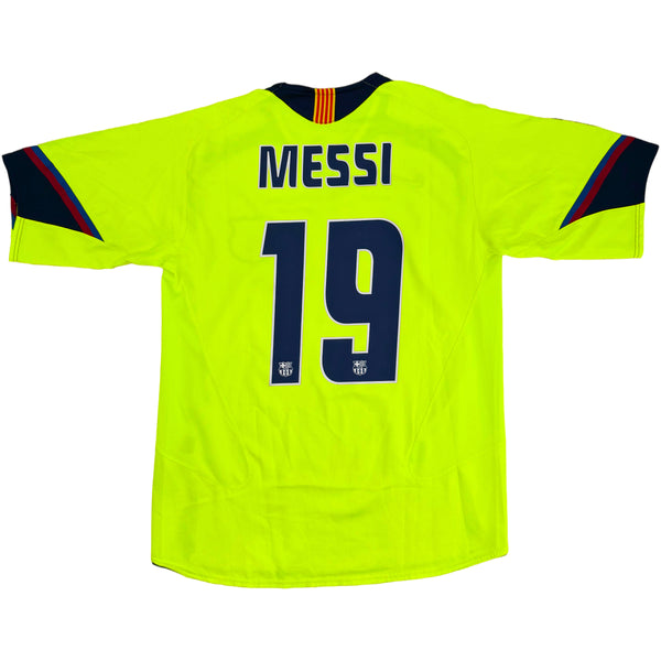 2005-06 Barcelona Uit Shirt Messi - Oldschool Voetbalshirts