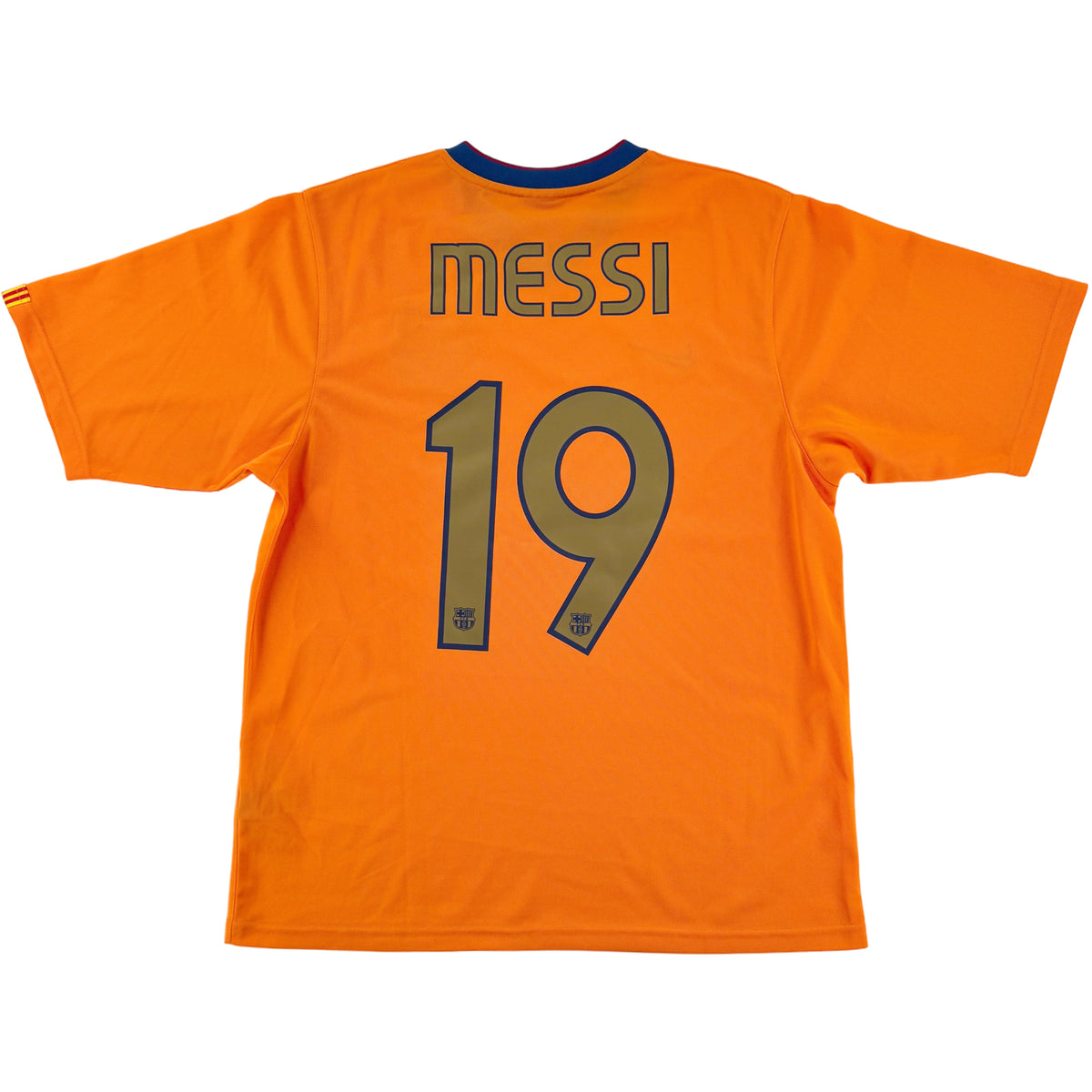 2006-08 Barcelona Uit Shirt Messi - Oldschool Voetbalshirts