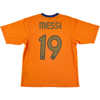 2006-08 Barcelona Uit Shirt Messi - Oldschool Voetbalshirts